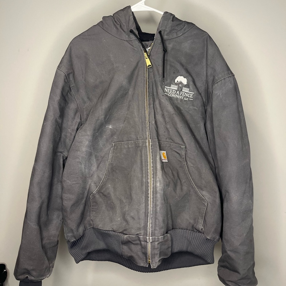 Cahartt Mens Loose Fit Flannel-Lined Insulated Jacket